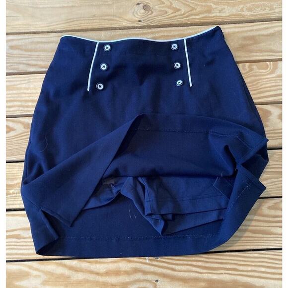 EP Pro Button Detail Skort Size 4 Women’s Navy - Picture 5 of 8